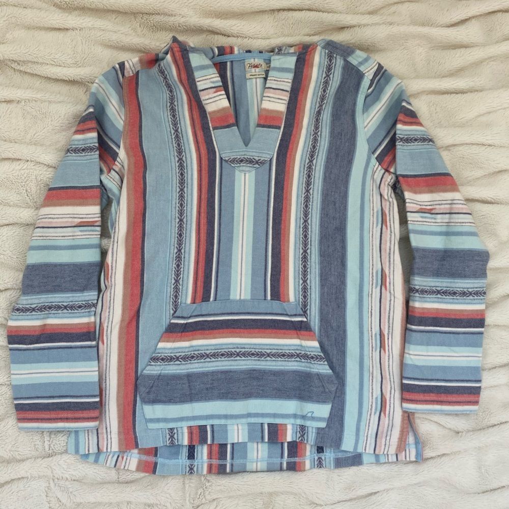 Faherty Baja Poncho Sierra Paradise SMALL GENTLY USED - Picture 2 of 7